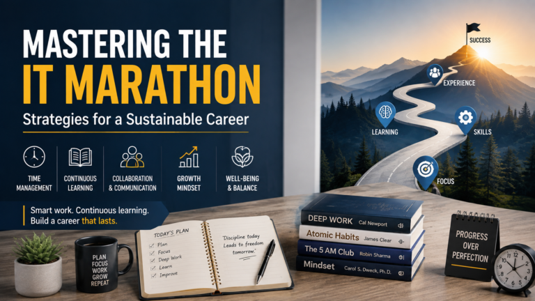 Mastering the IT Marathon: Strategies for a Sustainable Career